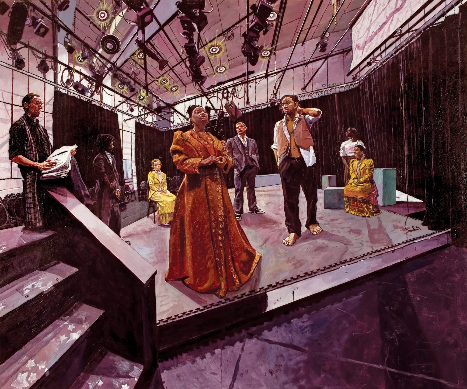 Acrylic painting on canvas