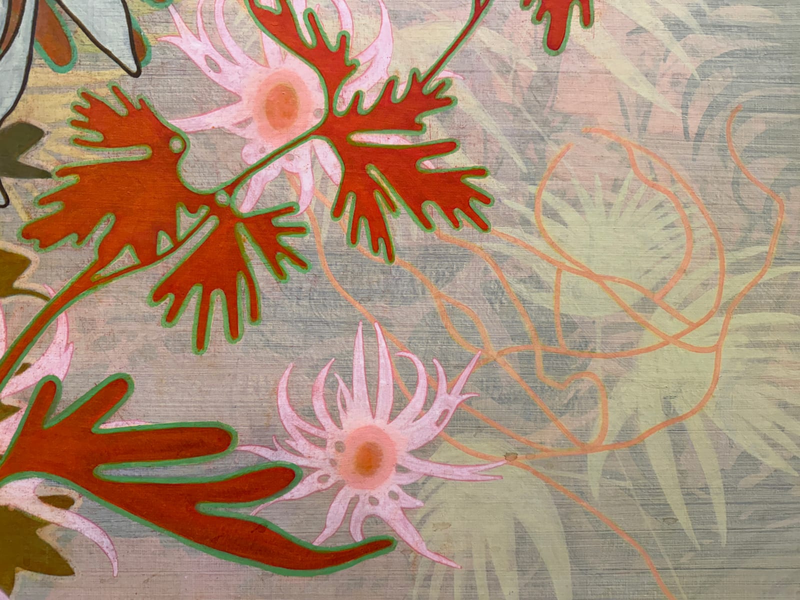 Painting of a botanical scene