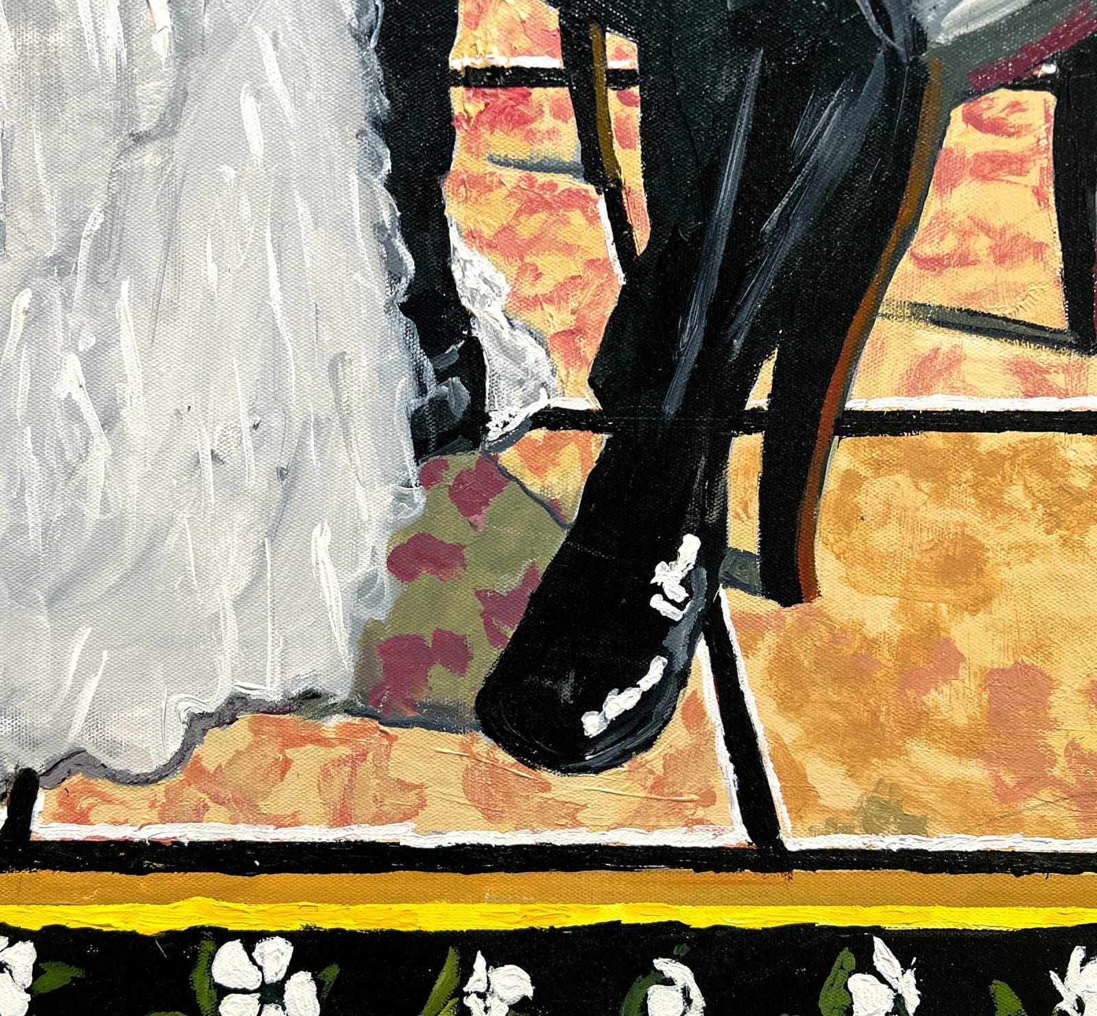 Mel Leipzig, NICOLE'S WEDDING PAINTING, 2016