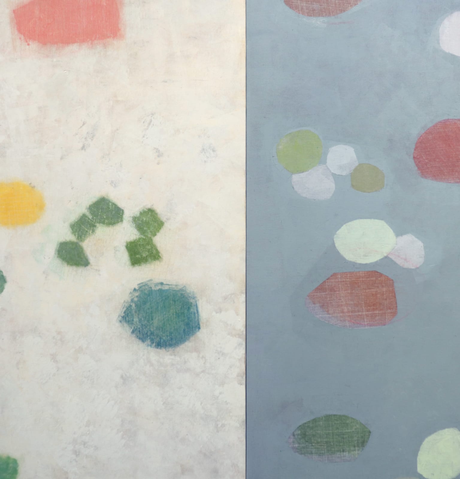 Large Triptych oil painting