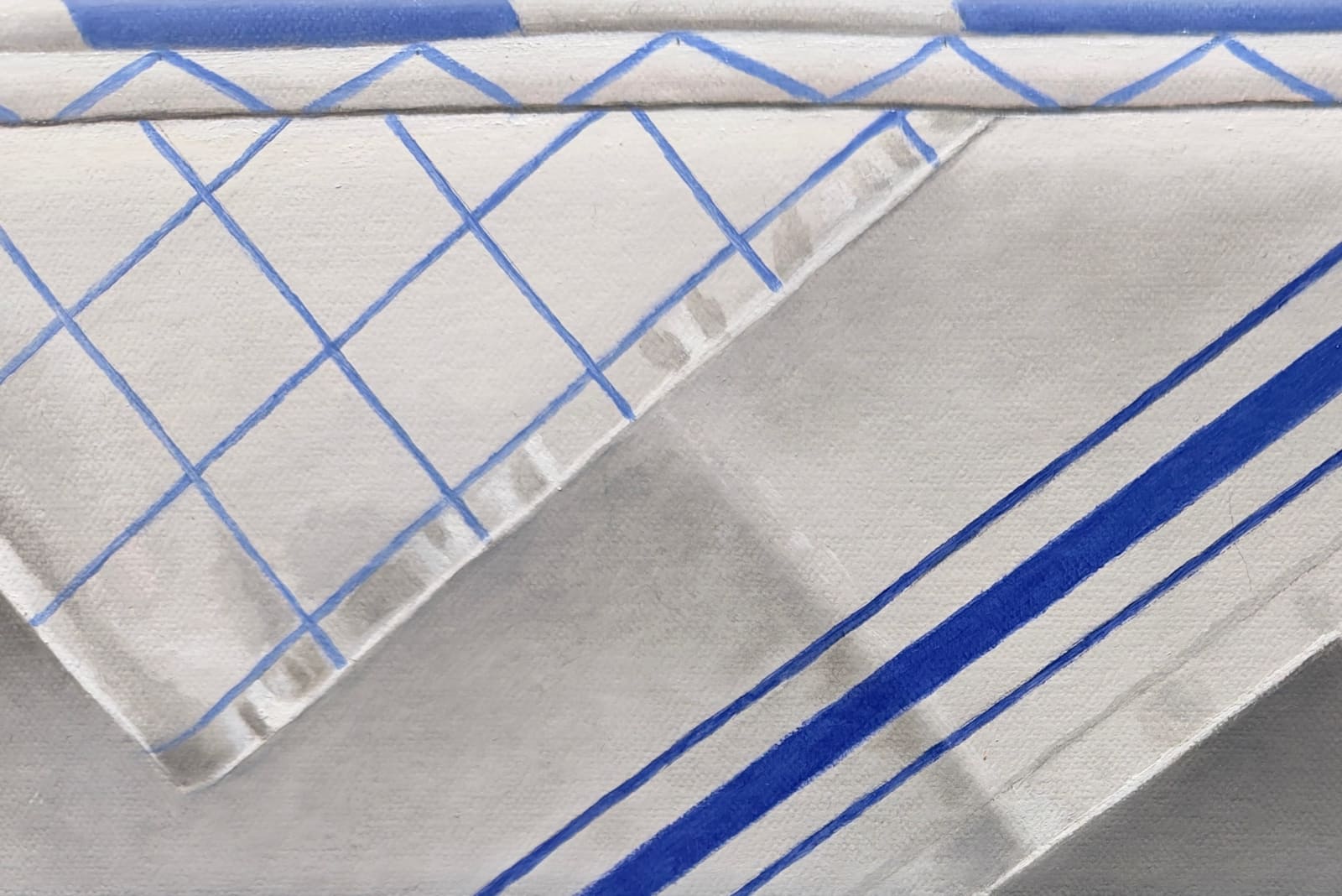 Painting of a still life with citrus and vessels