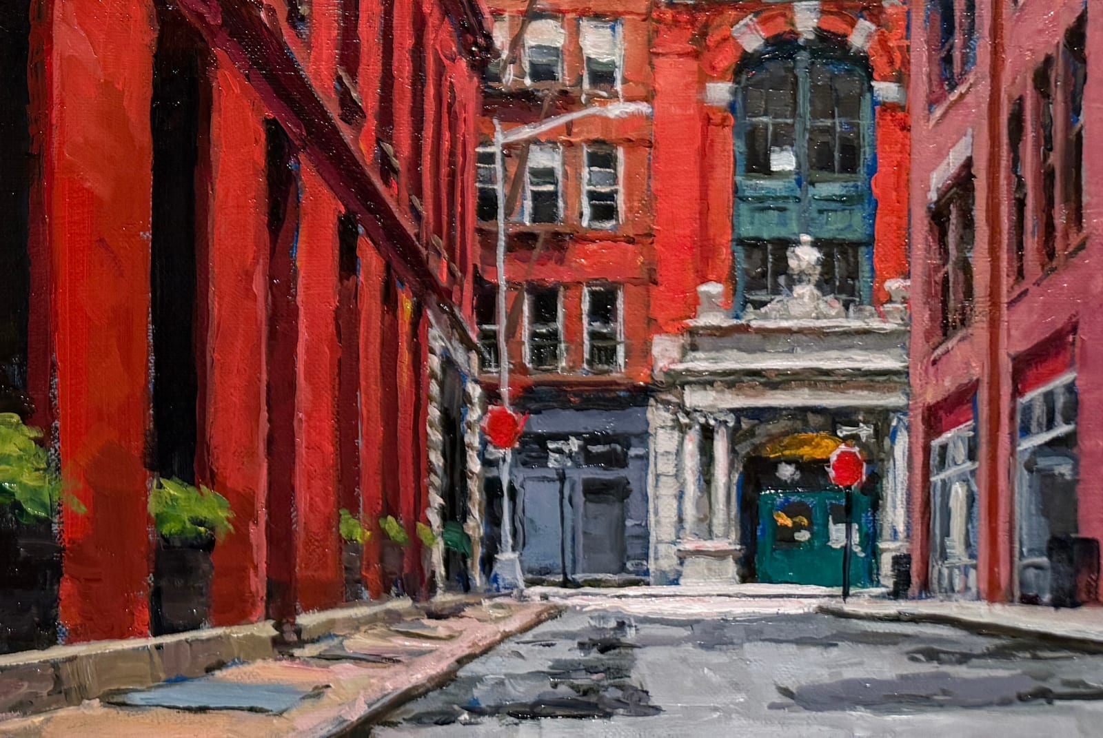 Painting of Staple Street