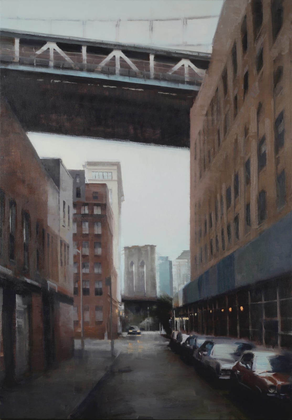 Kim Cogan, DUMBO AT DUSK, 2018