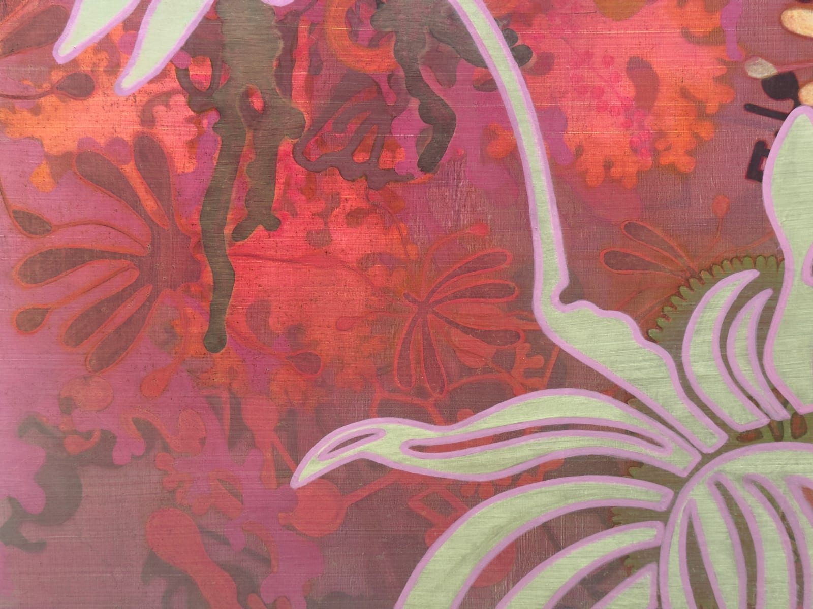 Painting of a botanical scene