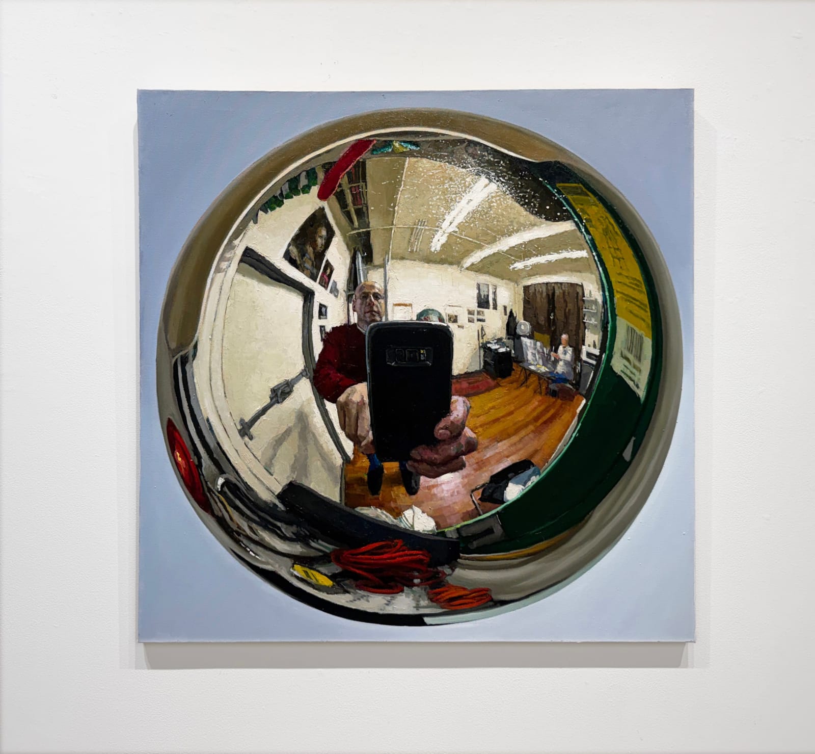 Self portrait painting