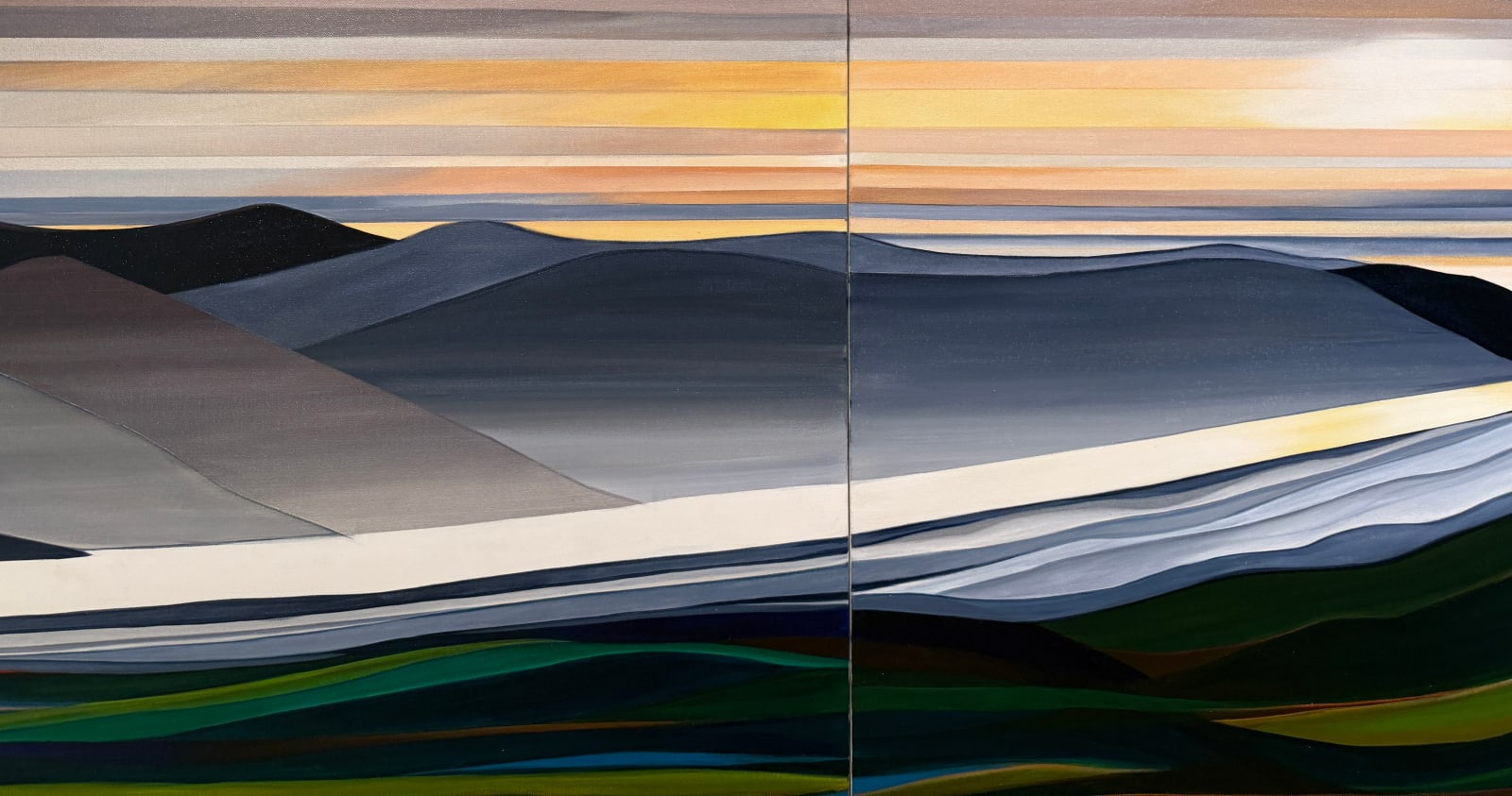 Abstracted landscape