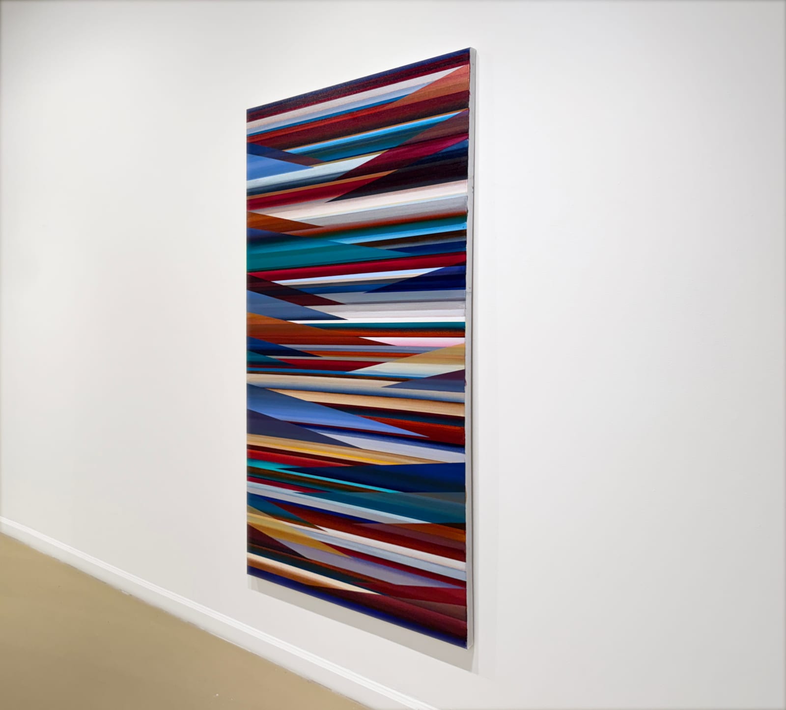 Abstract Painting of Columbia Gorge.