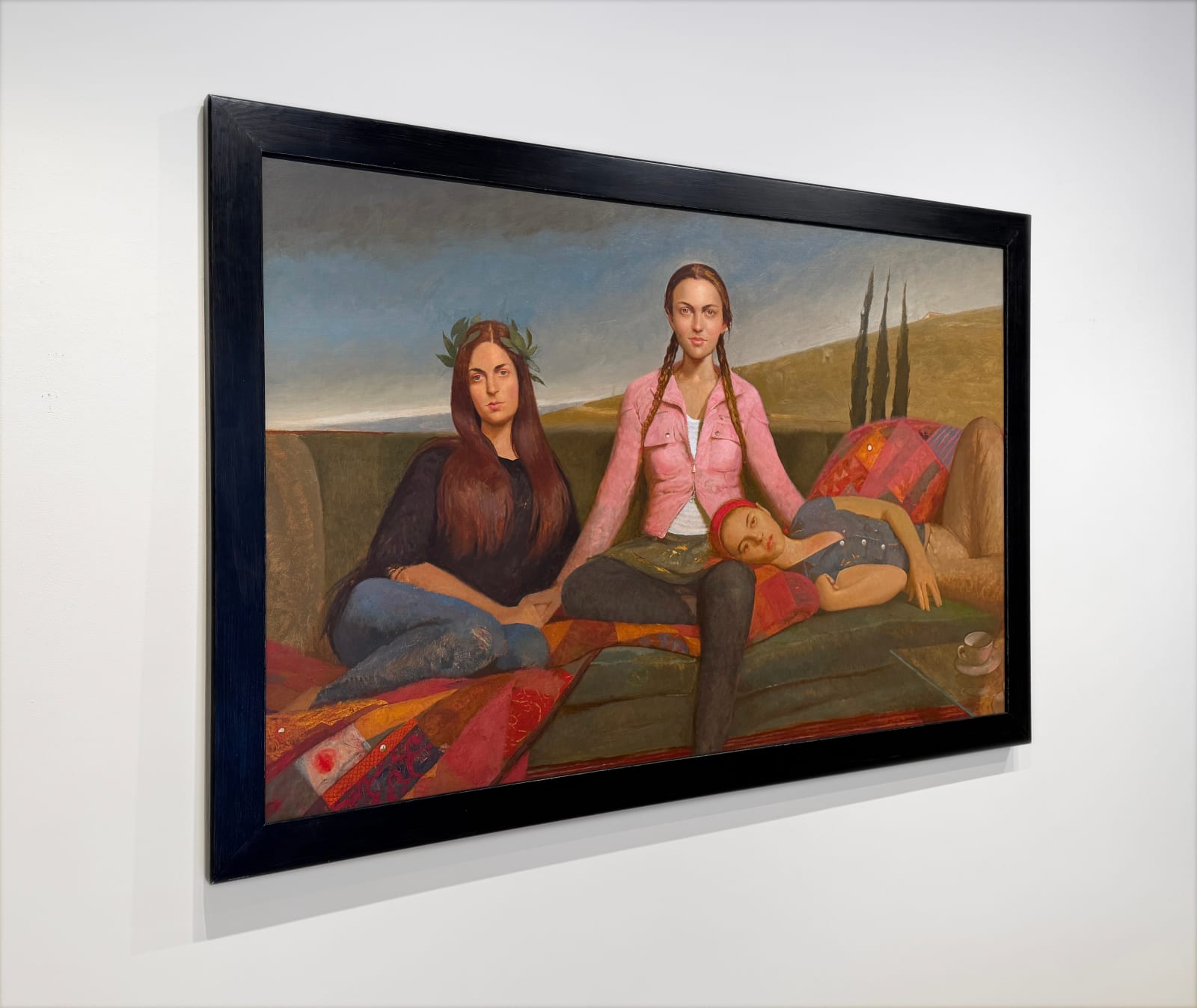 Painting of three women