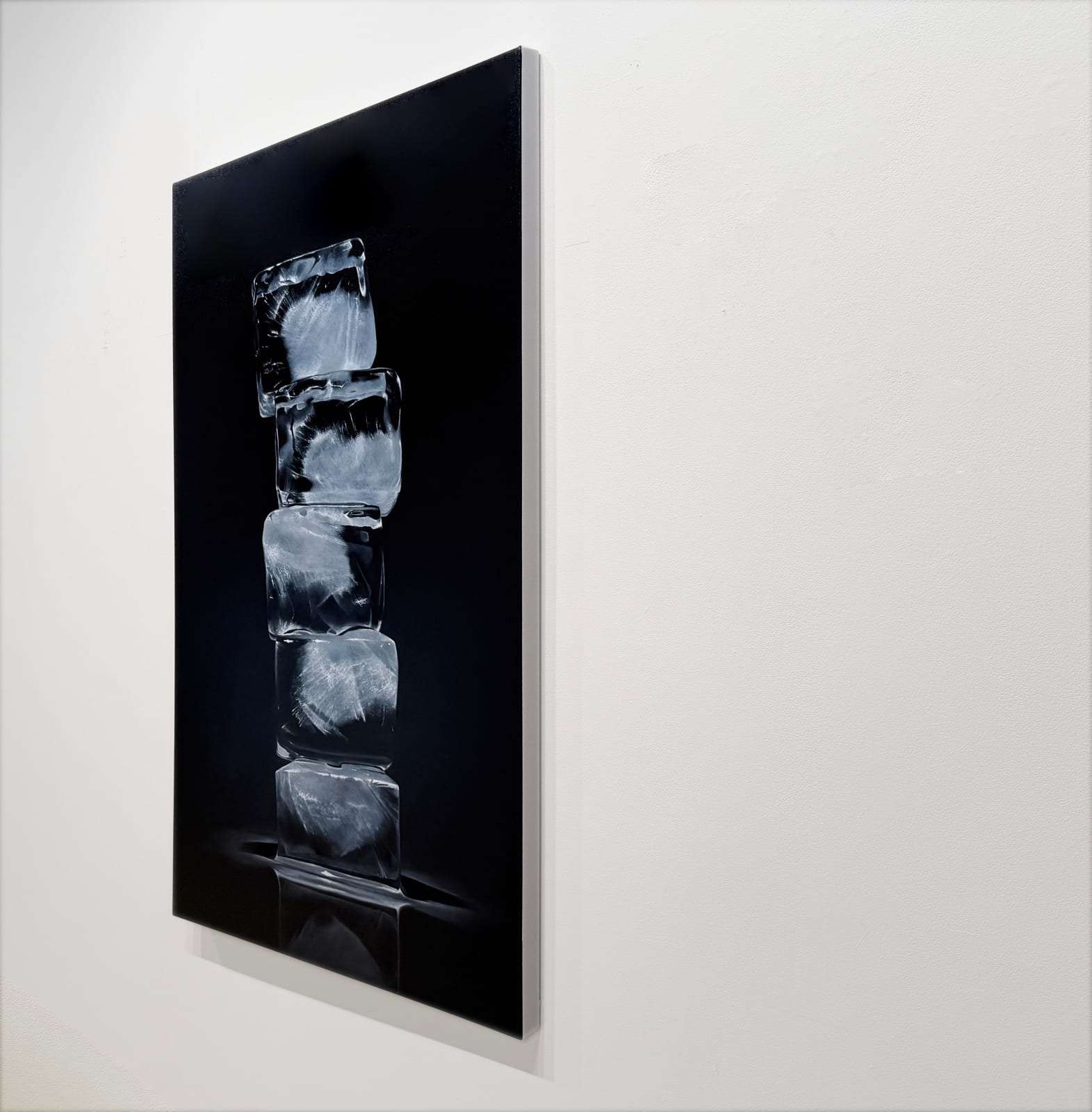 Painting of an ice tower