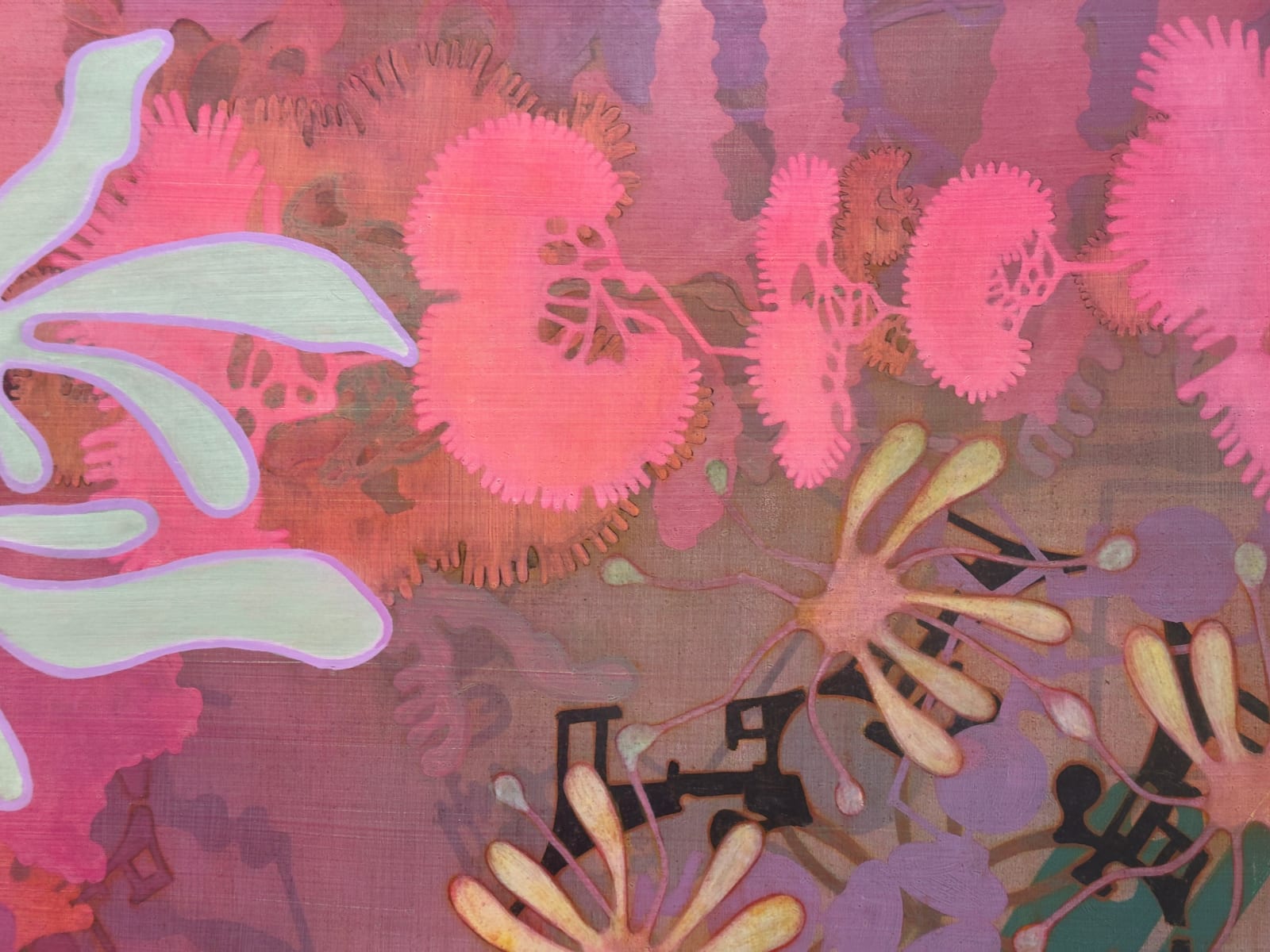 Painting of a botanical scene