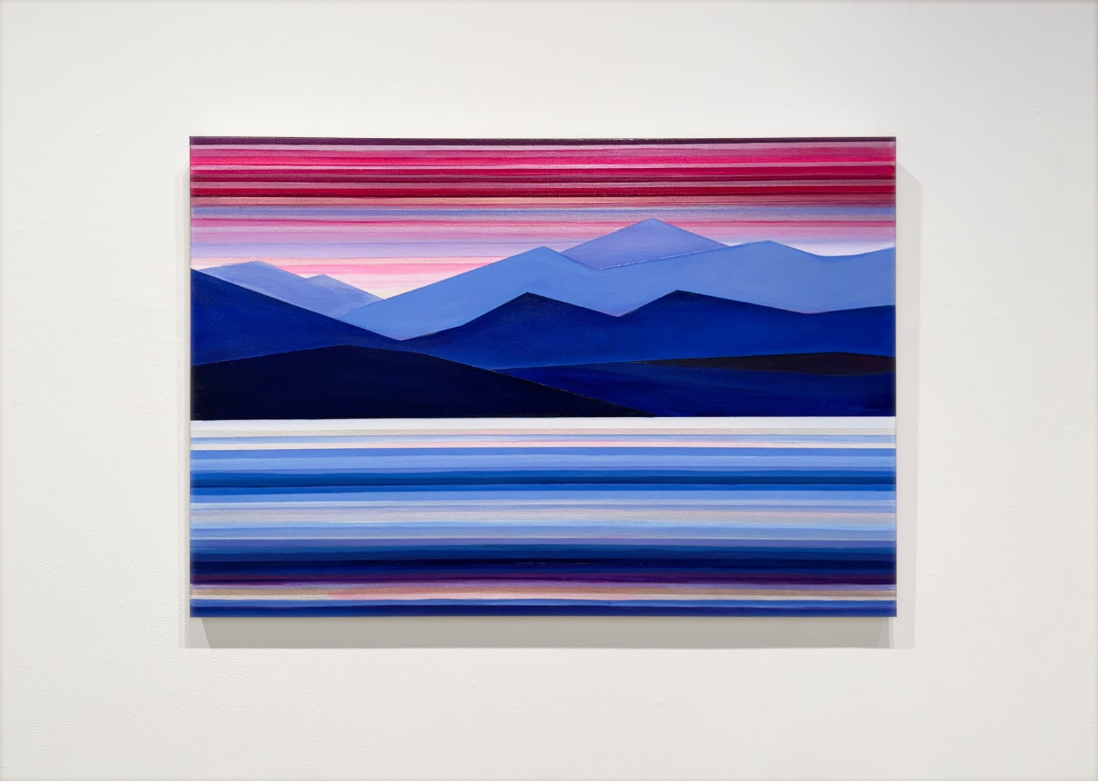 Abstracted landscape of Puget Sound