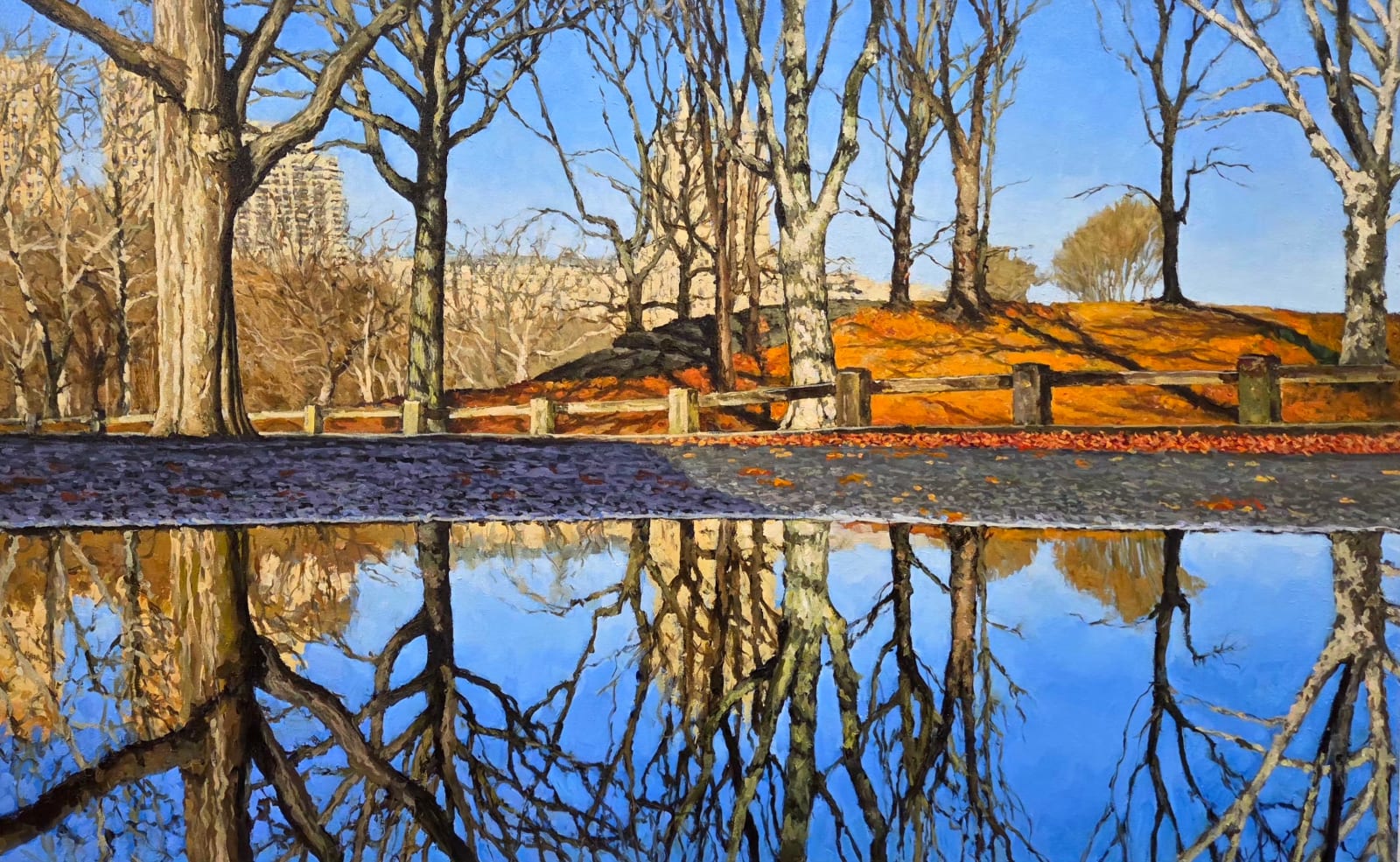 Richard Combes, CENTRAL PARK REFLECTIONS, 2025