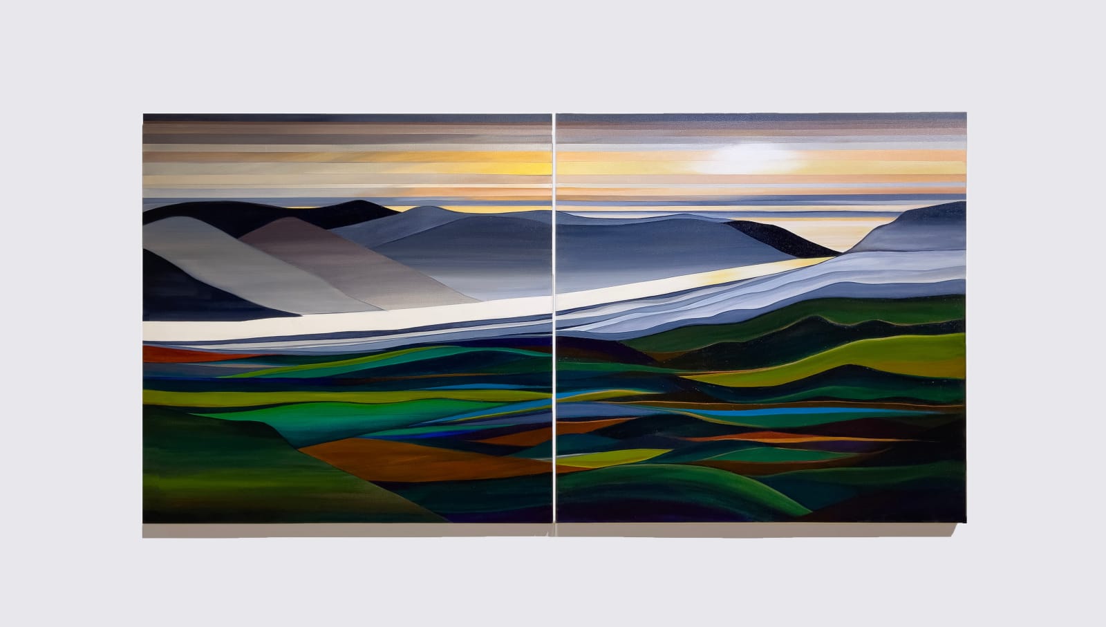 Abstracted landscape