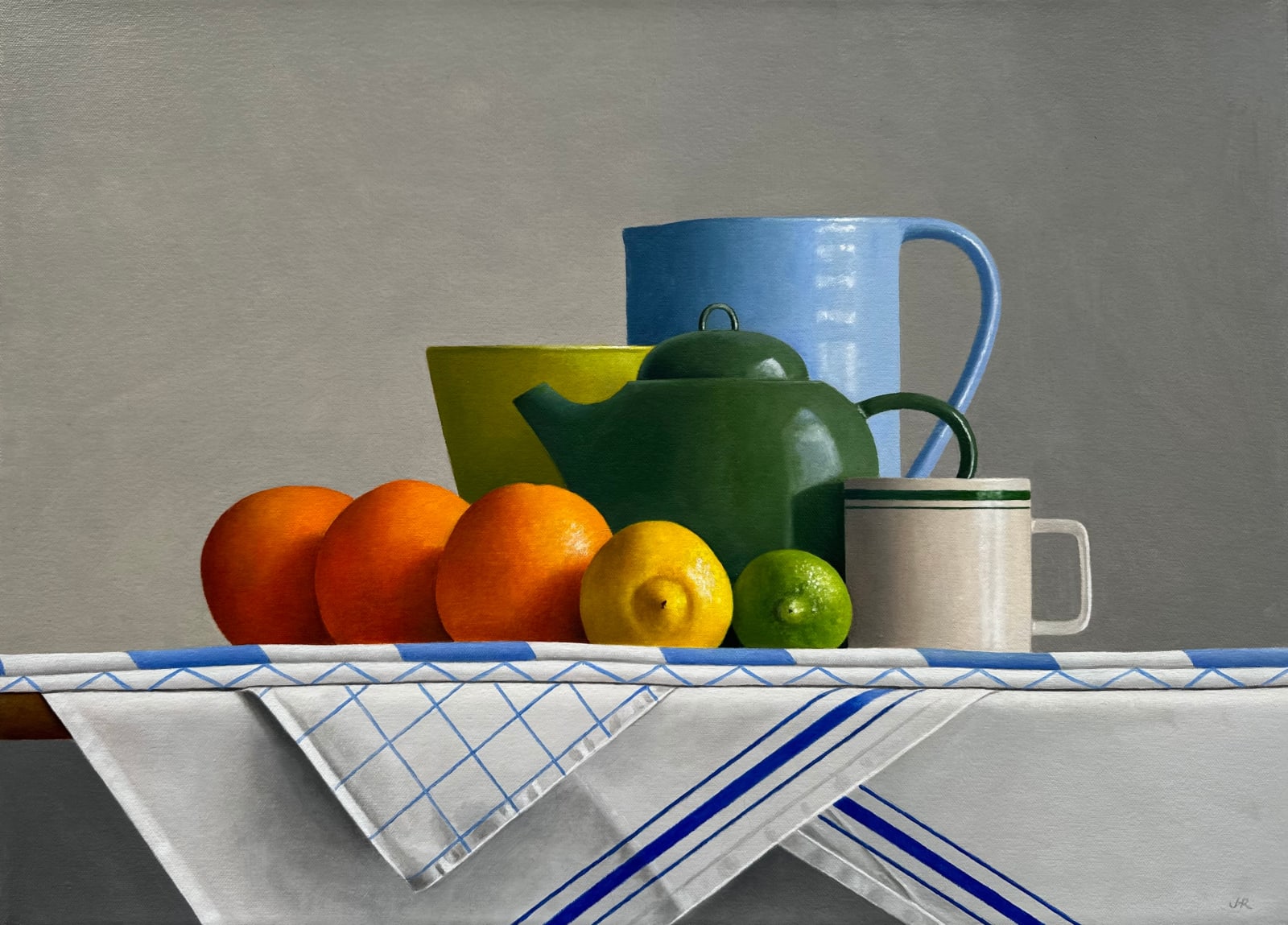 Janet Rickus, STILL LIFE WITH CITRUS, 2024