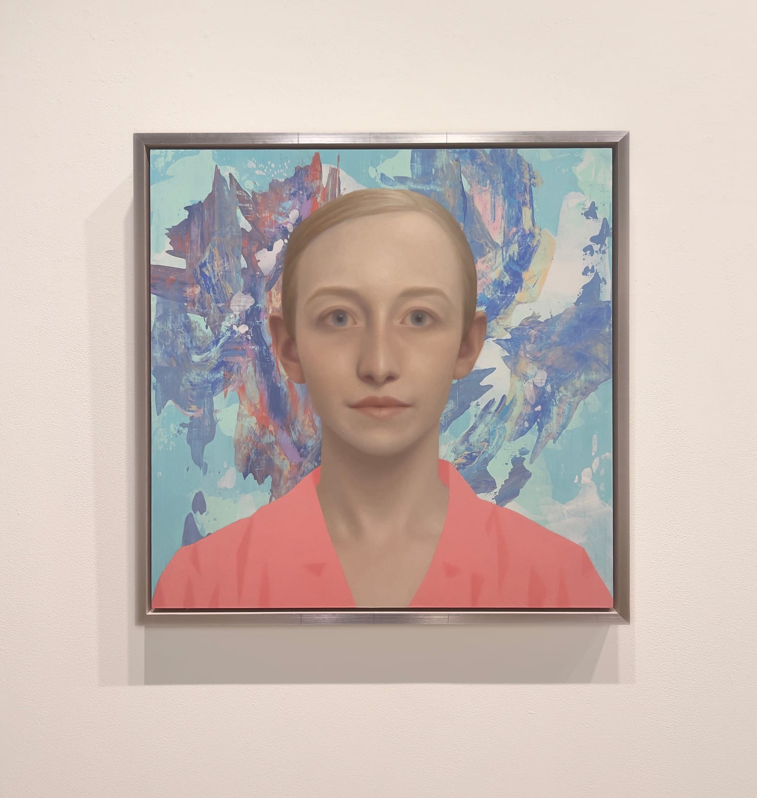 Oil painting on wood