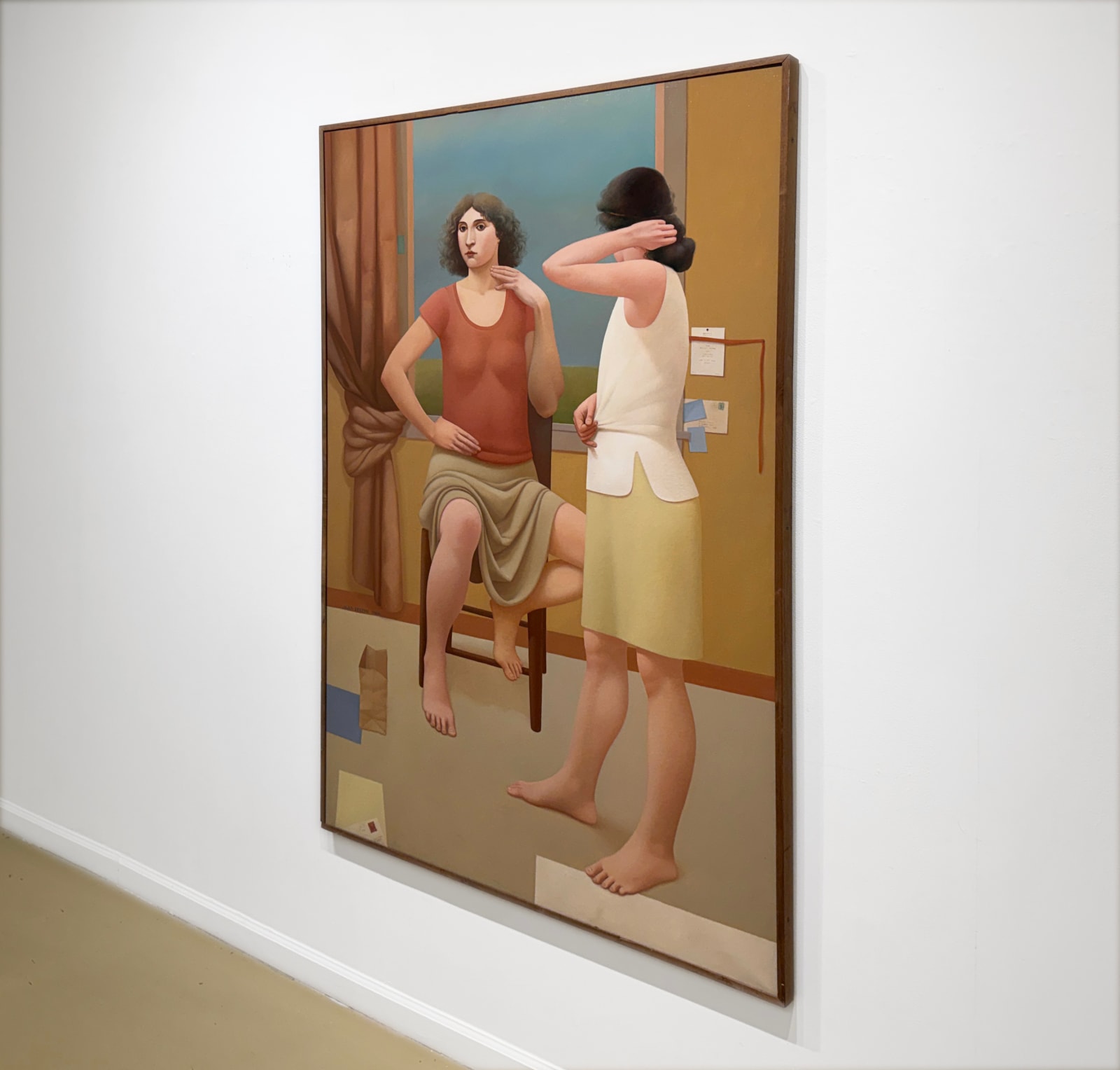 Painting of two women