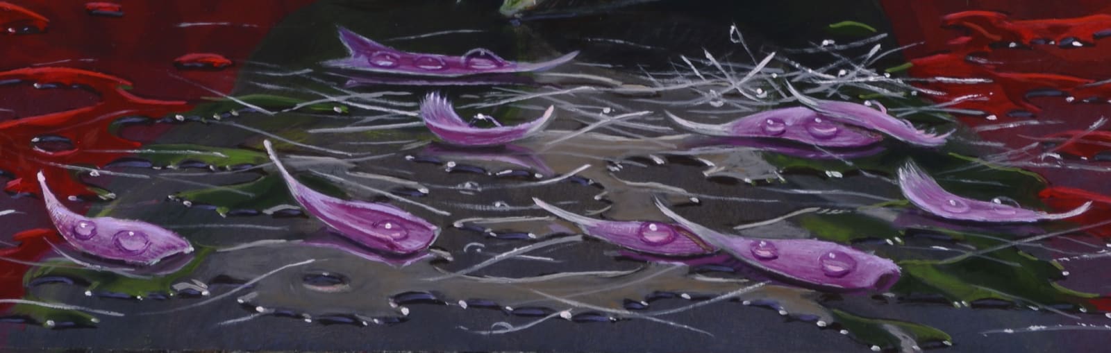 Painting of an artichoke