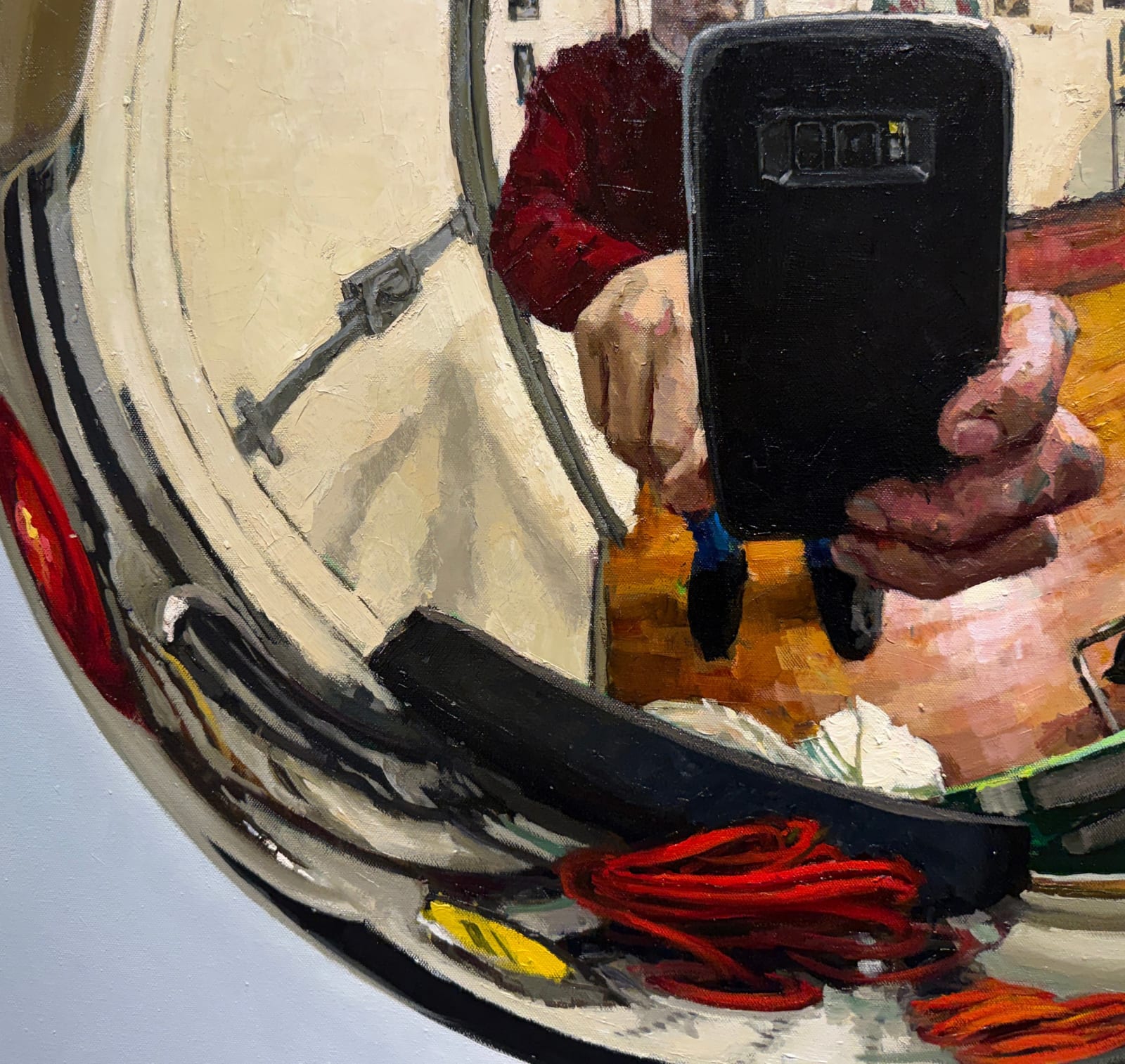 Self portrait painting