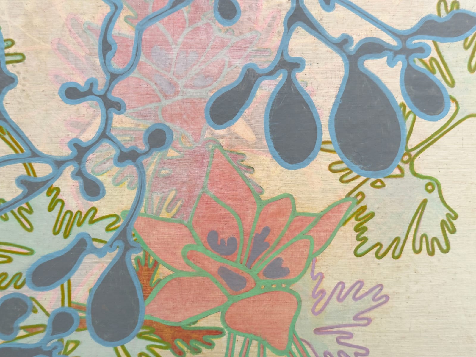 Painting of a botanical scene