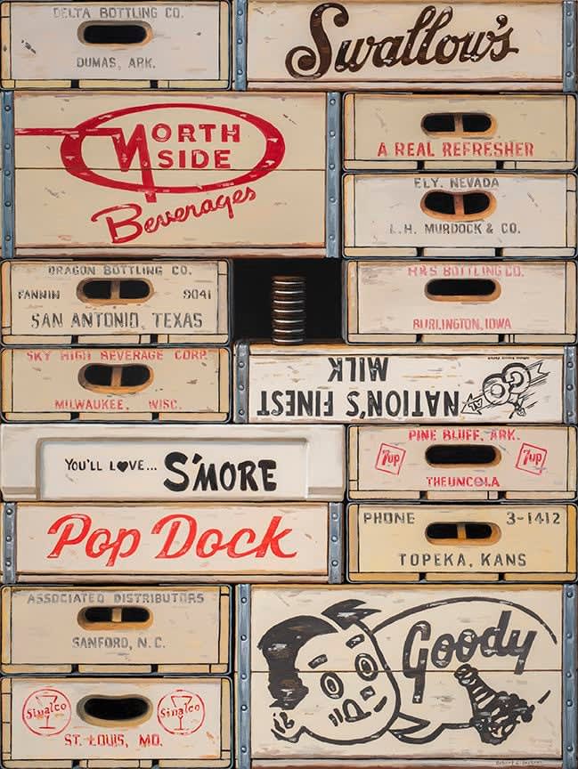 Robert C. Jackson, BLACK AND WHITE AND RED ALL OVER, 2019