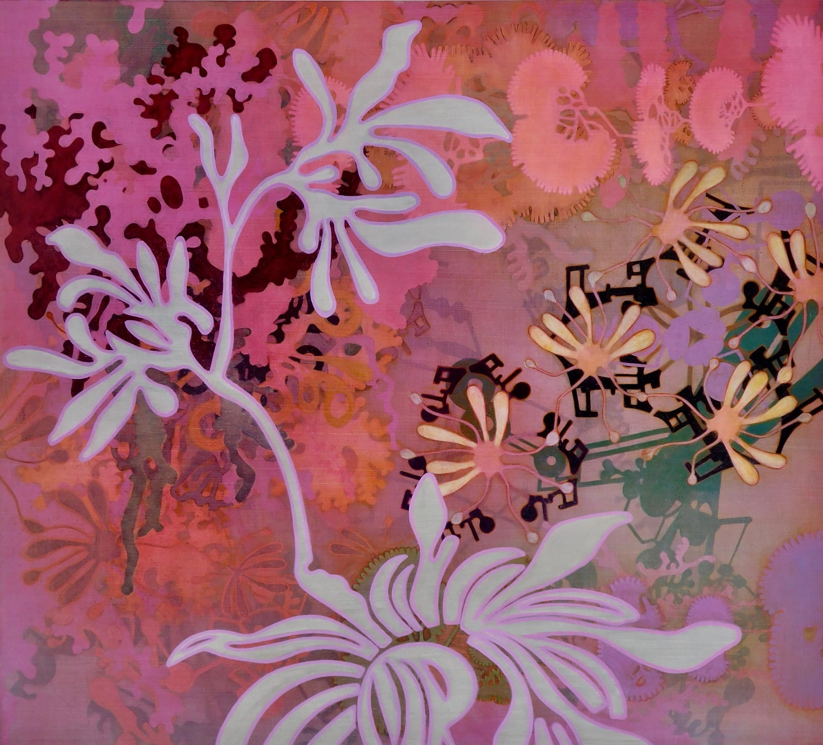 Painting of a botanical scene