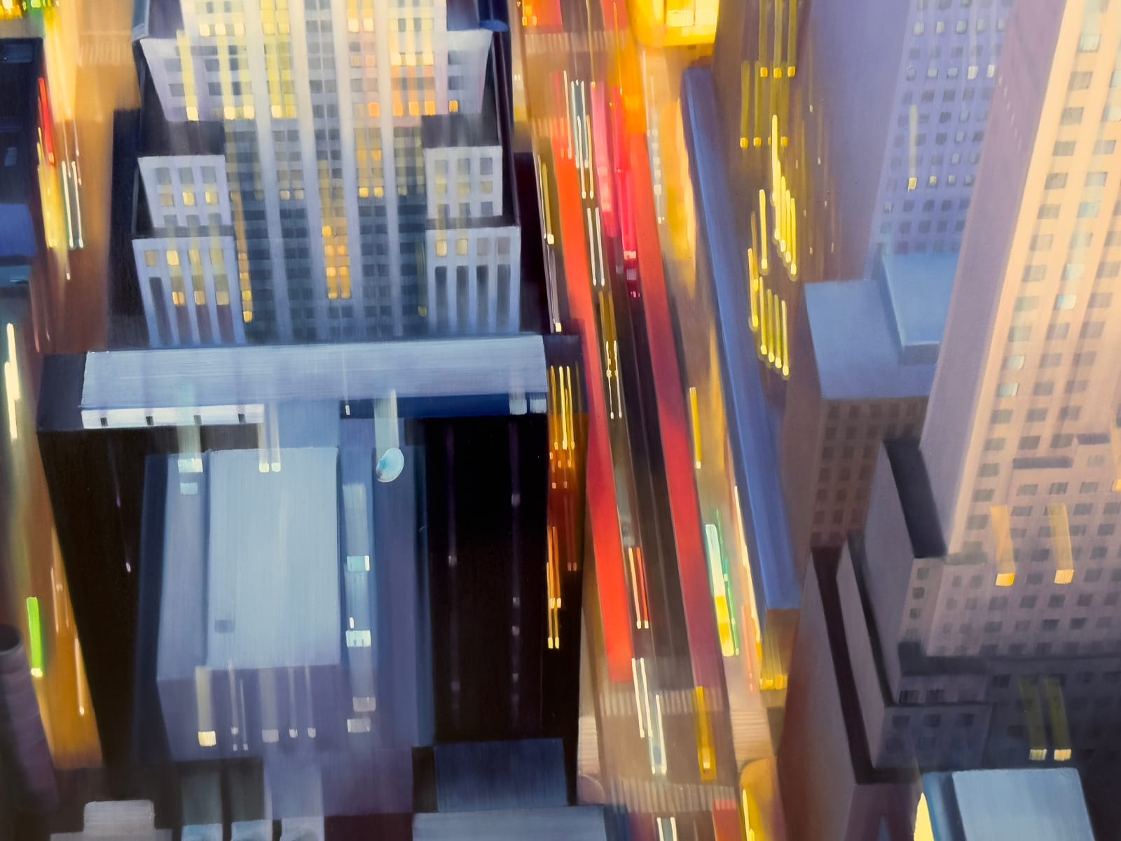 City View of the Chrysler Building in Manhattan