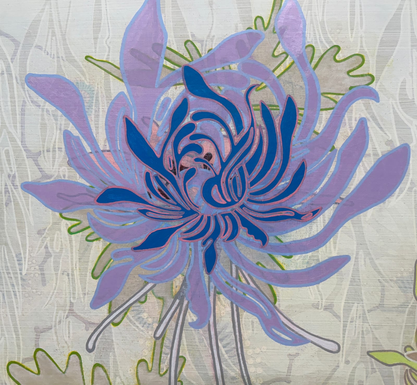 Abstract Floral Painting