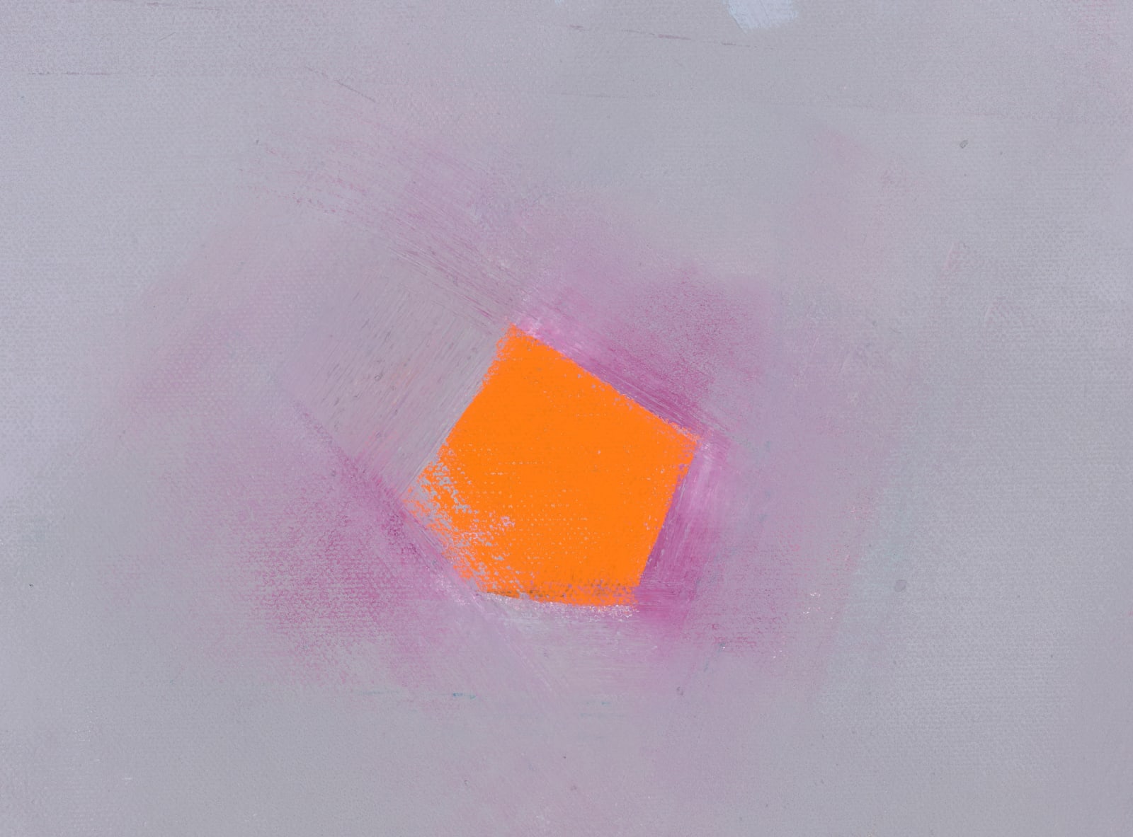 Abstracted painting of a sunset