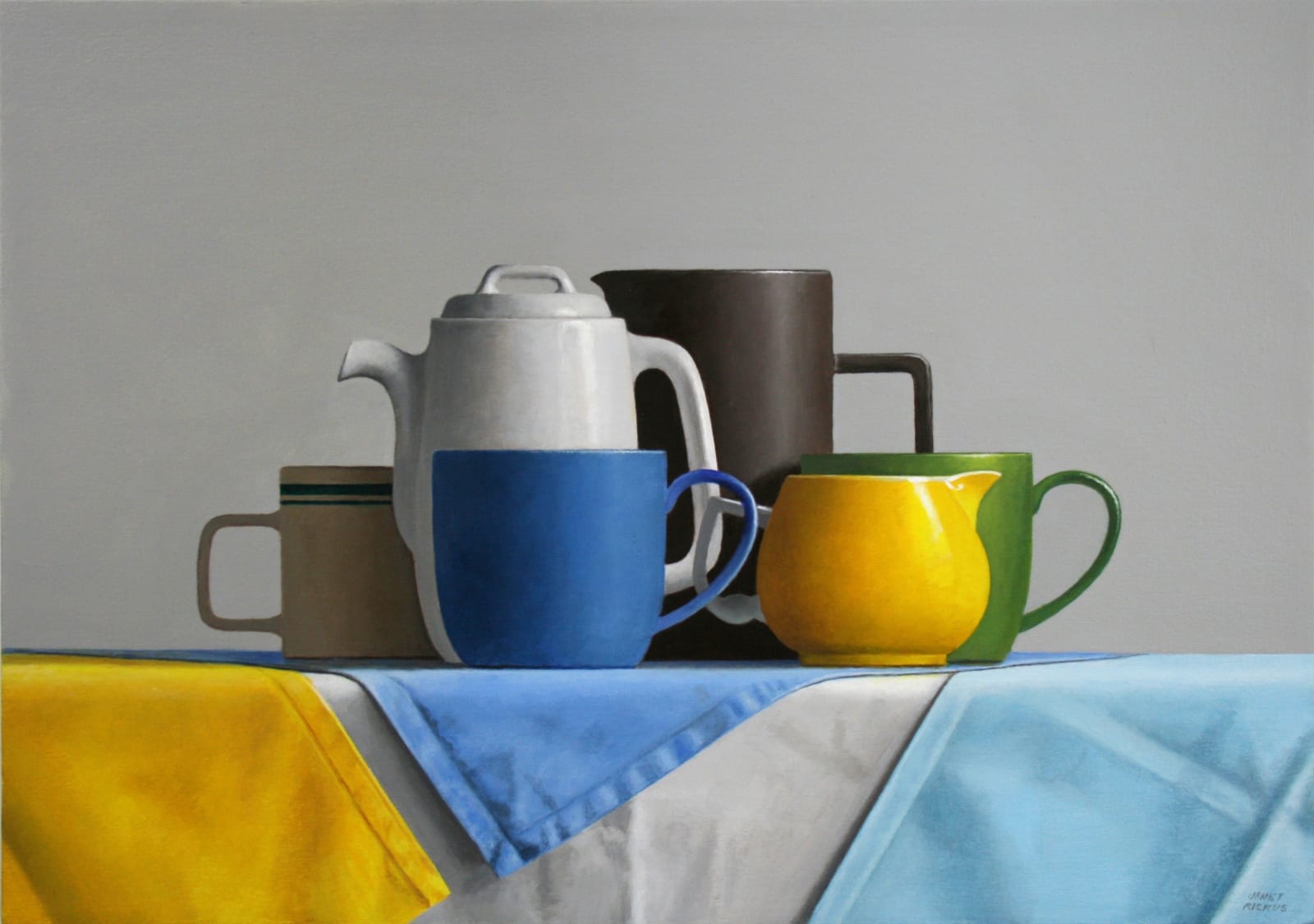 Janet Rickus, STILL LIFE WITH TEASPOON, 2019