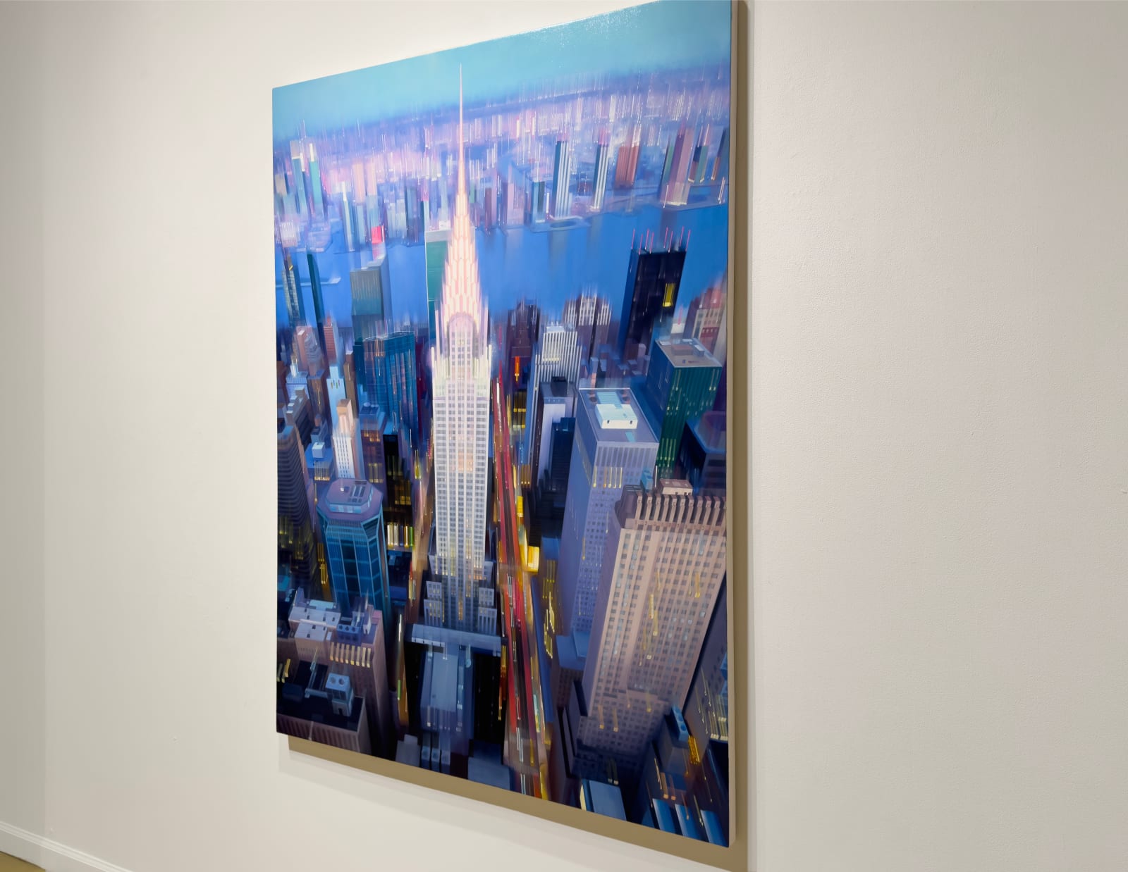 City View of the Chrysler Building in Manhattan