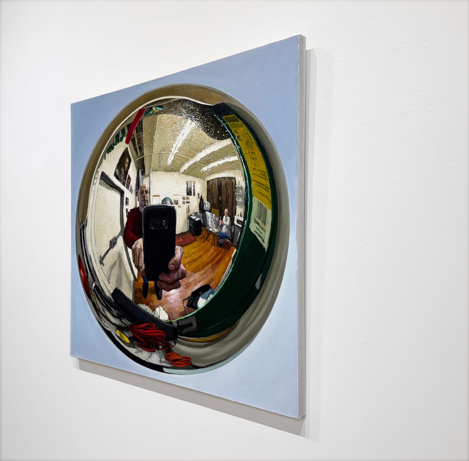 Self portrait painting