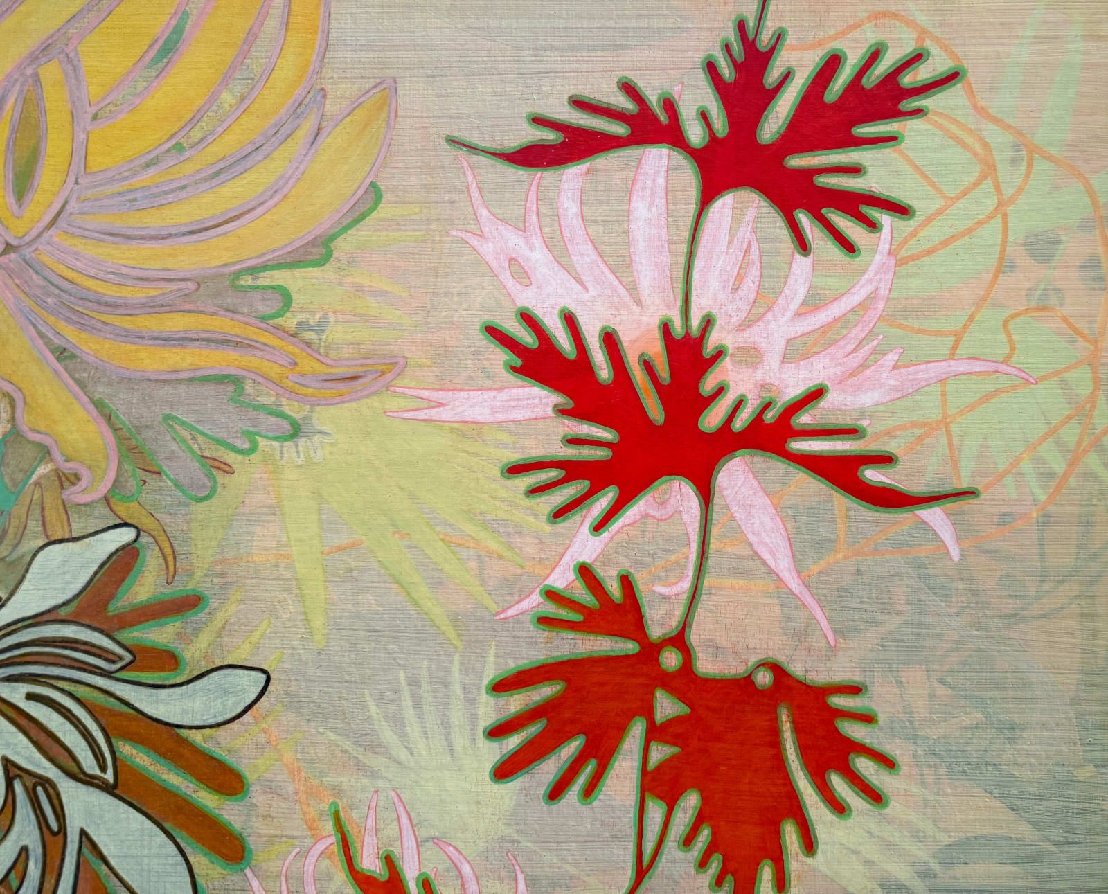 Painting of a botanical scene