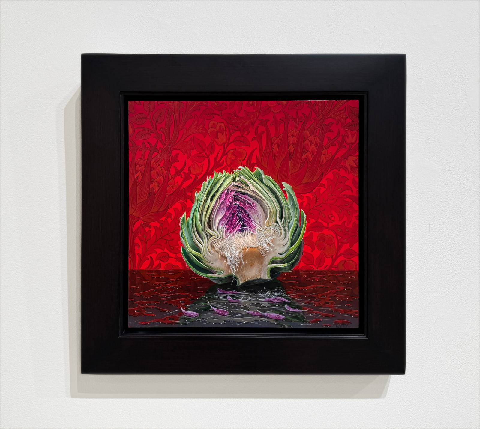Painting of an artichoke