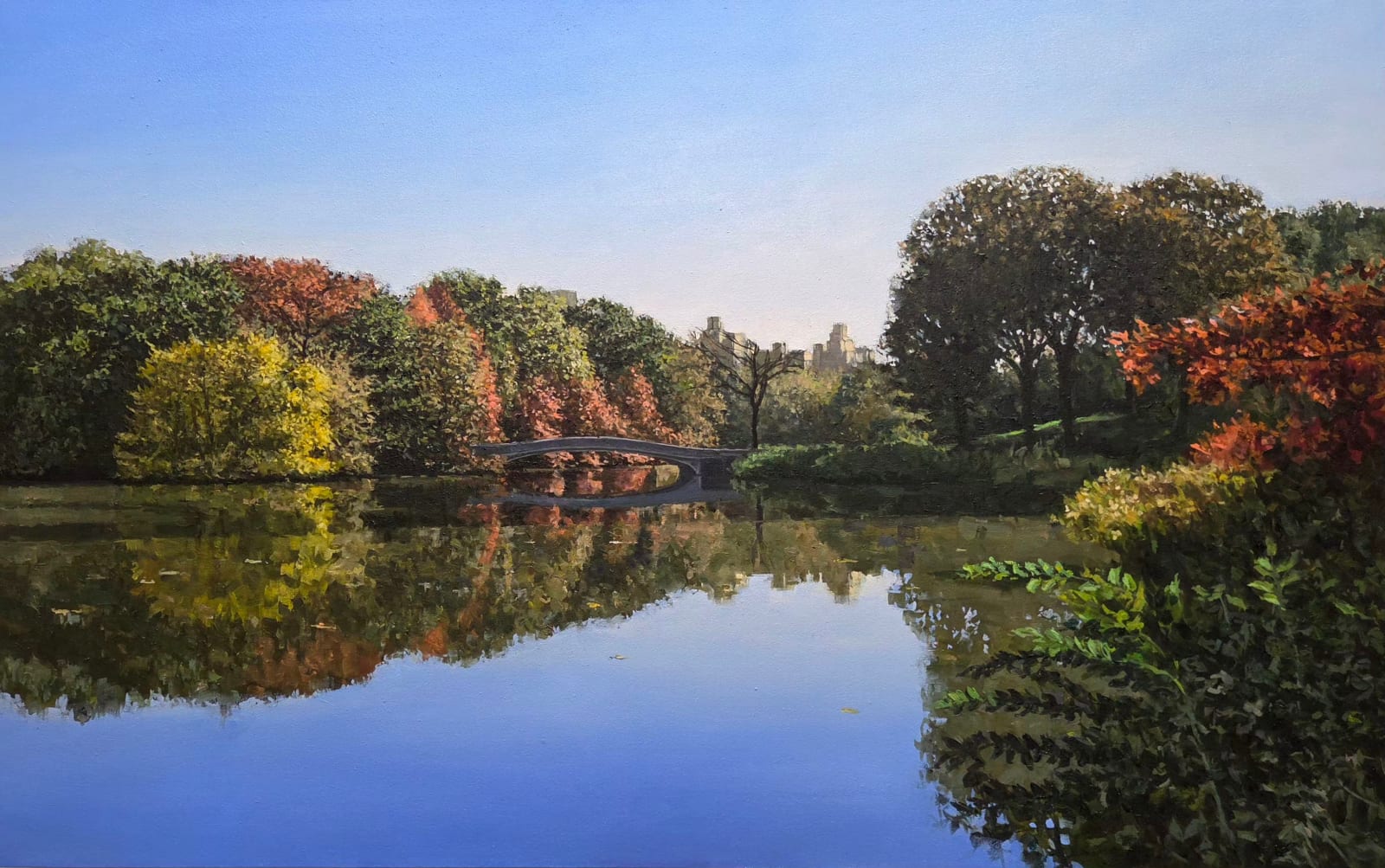 Richard Combes, BOW BRIDGE CENTRAL PARK, 2025