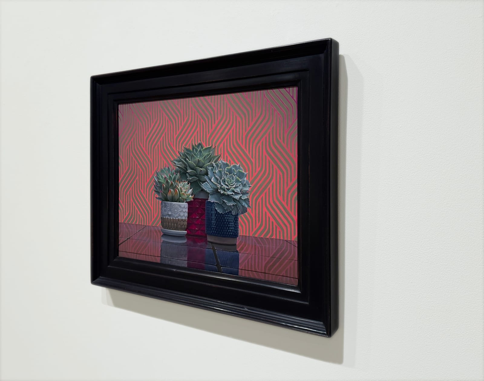 Painting of three succulents