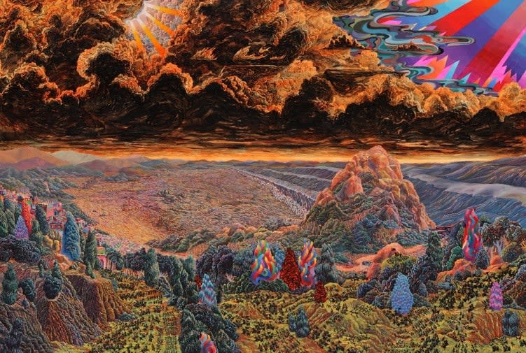 AHN DOOJIN, A day the dark black clouds gather, 2011