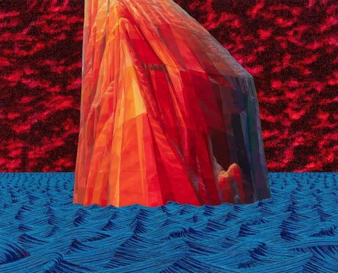 AHN DOOJIN, Orange Stone, 2021