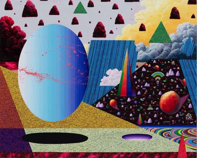 AHN DOOJIN, (Chwarak) – (Landscape on Landscape) – ( ), 2022