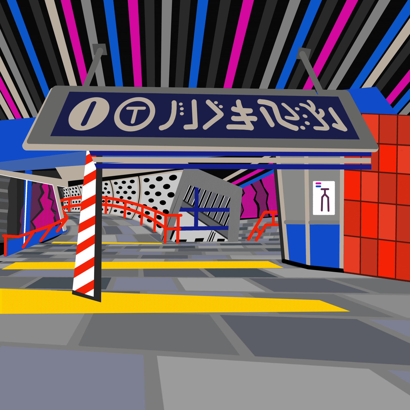 Enzo Rossipintos, Romsås T‑bane Foyer, 2025