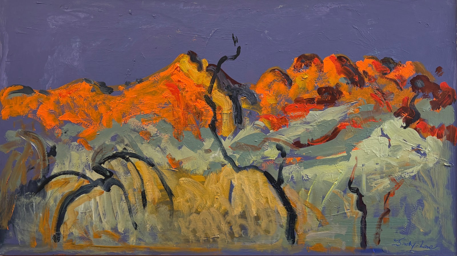 Judy Lane, Outback Afternoon, 2025