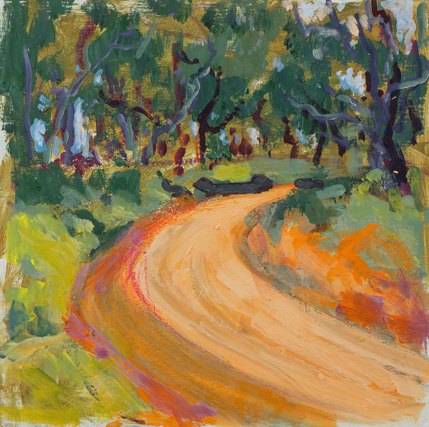 Judy Lane, Road towards Ballalaba, 2025