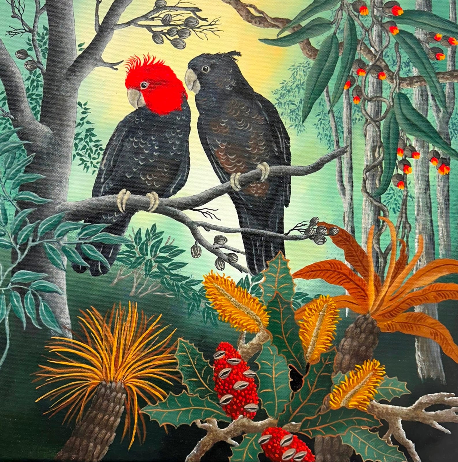 Johanna Hildebrandt, Gang Gang Cockatoos, 2024