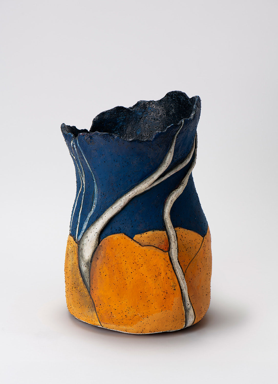 Judy Lane, Ochre and Indigo, 2025
