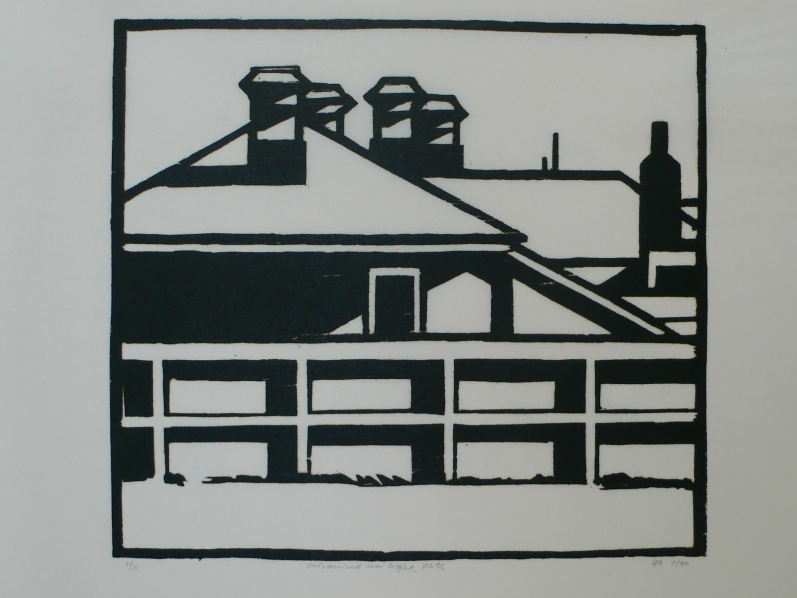 Hendrik Kolenberg, Galvanised iron light, Perth, 1994