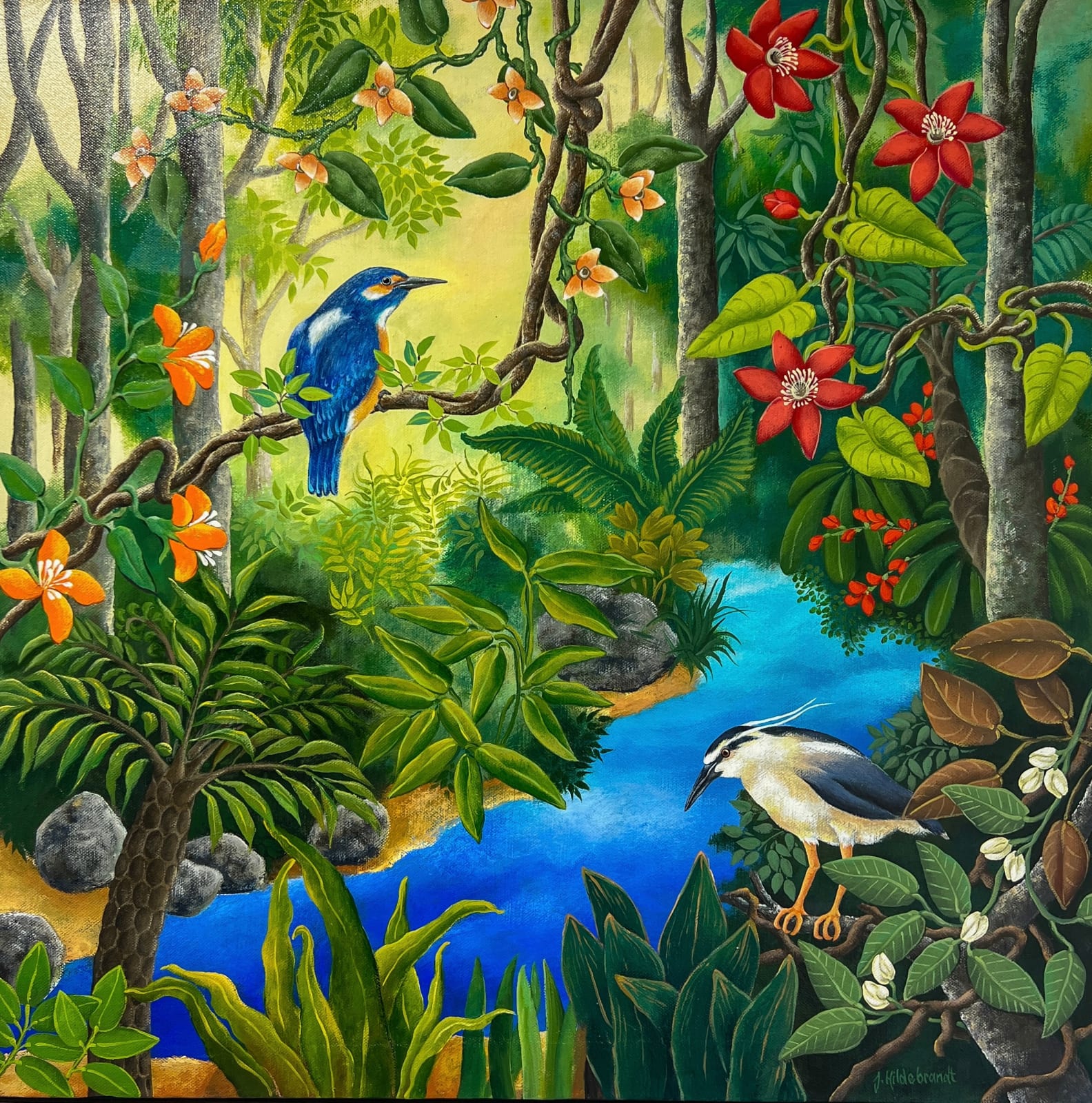 Johanna Hildebrandt, Rainforest, 2019