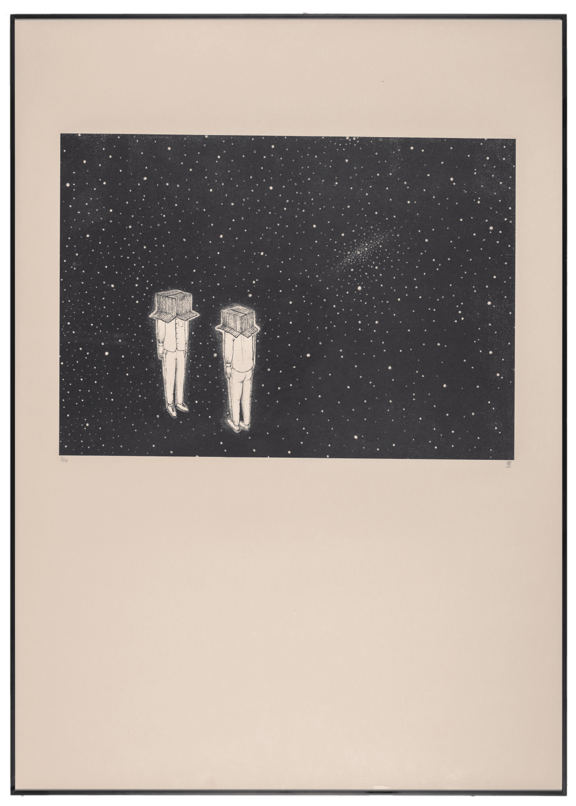 Madhu Das, Exile in the landscape, 2021