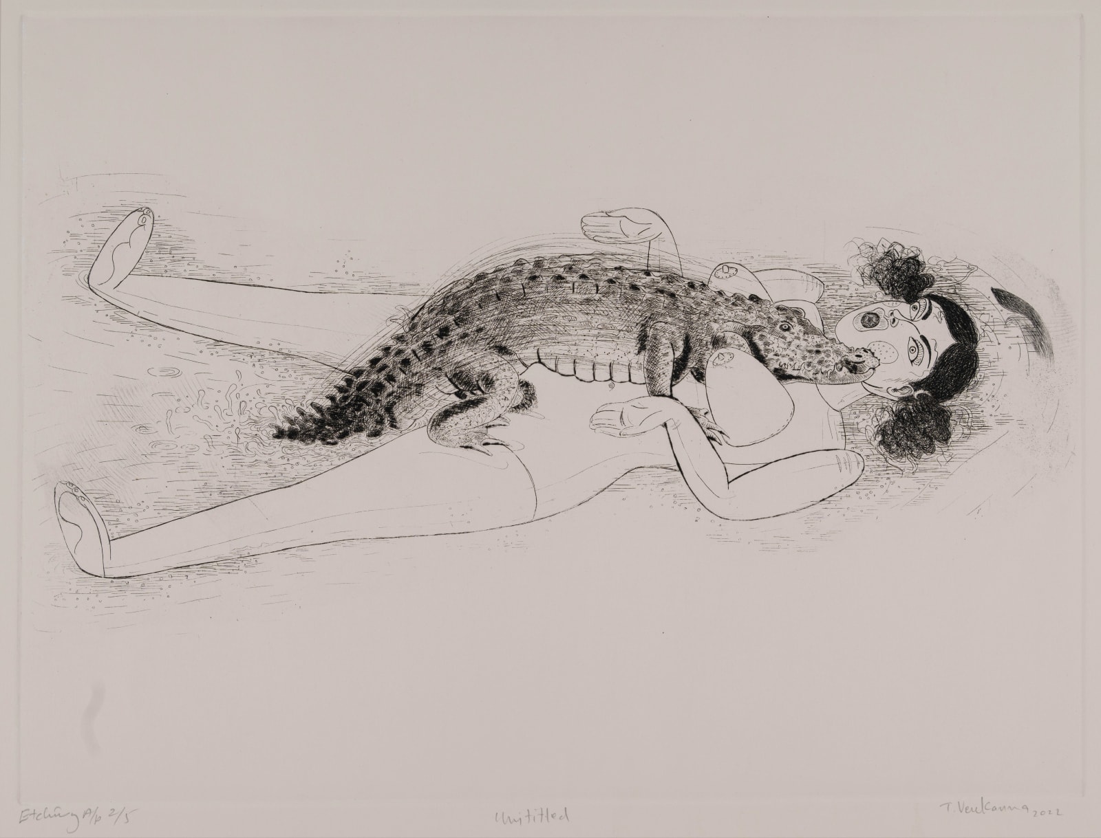 T. Venkanna, Croc on Doll, 2022
