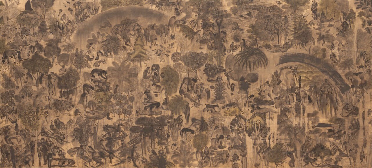 T. Venkanna, Blue Black Yellow, 2024