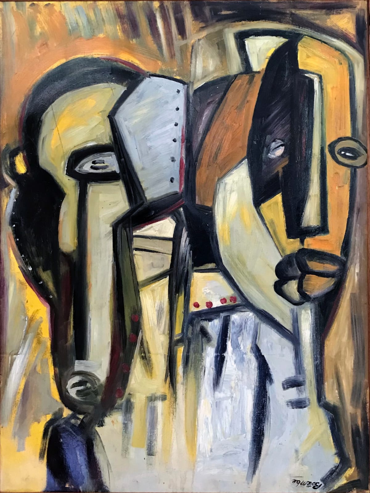 Roger Botembe, Le Regard De Masques, 2010