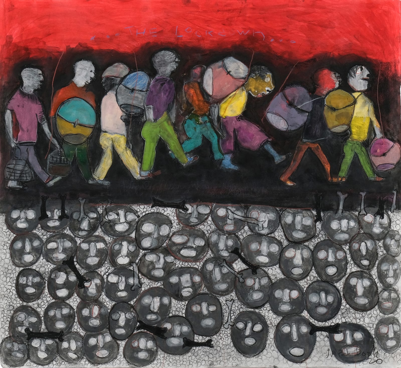 Joel Mpah Dooh, Ancestral Guidance, 2020